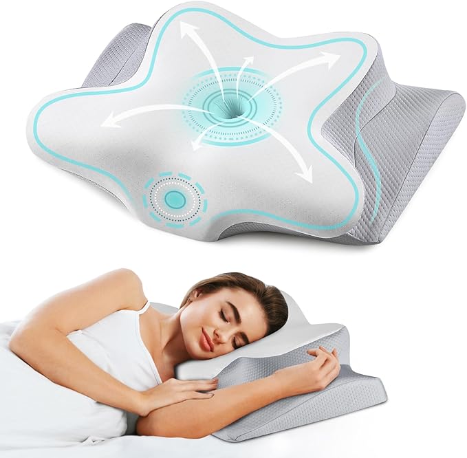 Bespillow Cervical Neck Pillow — Ergonomic Side Sleeper